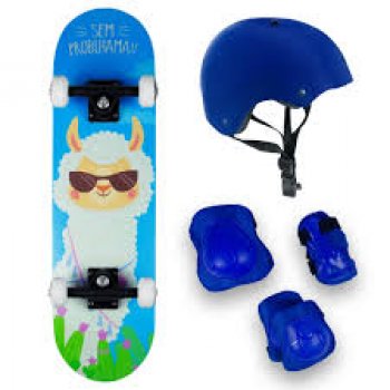 SKATEBOARD RADICAL + KIT COMPL PROT