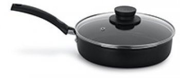 Frigideira Alta 24 Gourmet Tampa De Vidro
