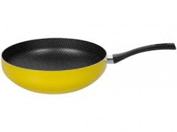 Frigideira Wok 28 C Cabo Amarela