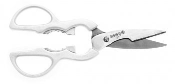 TESOURA COZINHA BRANCA 21CM MUNDIAL TE-40