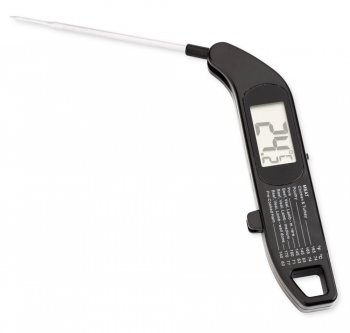 TERMOMETRO DIGITAL PARA ALIMENTOS PRETO HERCULES TER-10