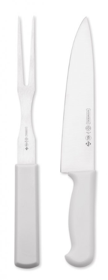 CJ CHURRASCO BRANCO 2PC MASTER LINE MUNDIAL 7800-2FG