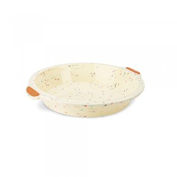 FORMA REDONDA CABO LARANJA SILICONE 270X53MM HERCULES UC130-02
