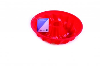 FORMA SILICONE BOLO VERMELHA HERCULES SLC175VM