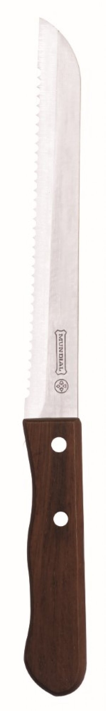 FACA PAO CABO MADEIRA 8" WOOD MUNDIAL 20,3CM 1521-8