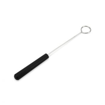 GARFO REDONDO CJ 03PC PARA BANHAR CHOCOLATE 177MM  HERCULES UC60-01 CABO PRETO