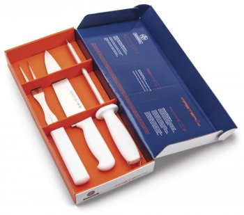 CJ CHURRASCO BRANCO 3PC MASTER LINE MUNDIAL 7800-3HB