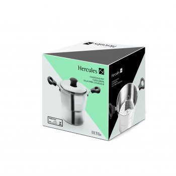CUSCUZEIRA 2,4L DIAMETRO 15,5X16,4CM HERCULES PA110