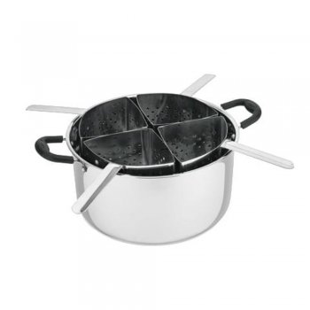 ESPAGUETEIRA 4 DIVISOES DIAM.320X165MM VOL.10.000ML HERCULES PA120