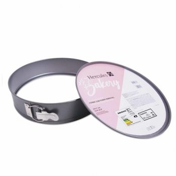 FORMA REDONDA COM FUNDO REMOVIVEL ANTIADERENTE 230X68MM HERCULES UC125-06 COR CHUMBO