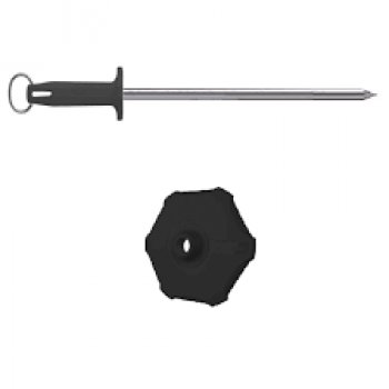 PROTETOR DE CHAIRA PRETO GRANDE 5165 MUNDIAL 10PC