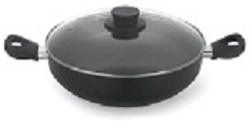 Frigideira Wok 28 C/Alças Gourmet Tampa Vidro
