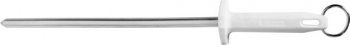 CHAIRA INOX DUPLA FUNCAO LISA E ESTRIADA BRANCA MUNDIAL 25,4CM 5542-10DF