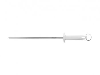 CHAIRA INOX DUPLA FUNCAO LISA E ESTRIADA BRANCA MUNDIAL 30,5CM 5542-12DF
