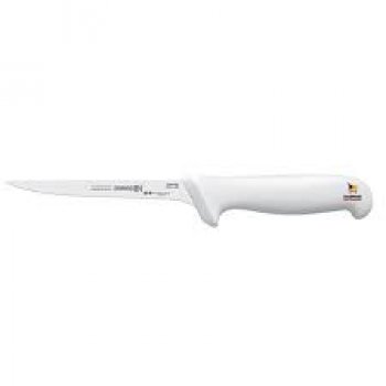 FACA DESOSSA FIO LISO SUPER FLEXIVEL BRANCA MUNDIAL 15,2CM 6409-6