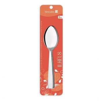 CONJUNTO COLHER SOBREMESA 3PC ILHEUS HERCULES  2200-504