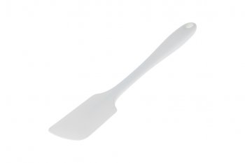 Espátula Reta Silicone 28cm Branca