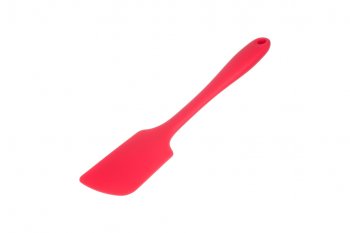Espátula Reta Silicone 28cm Vermelho