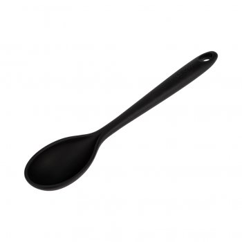 Colher Profissional Silicone 36 cm Preta