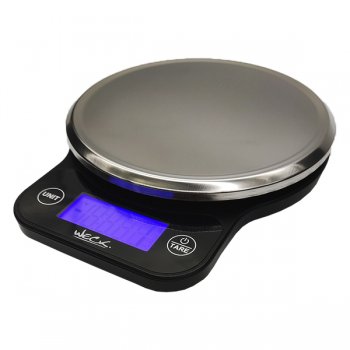 Balança Digital Alta Precisão 6kg / 1gr c/ Base Inox 19cm  WECK
