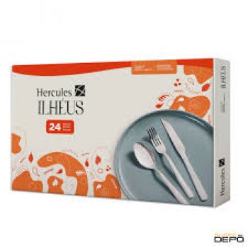 FAQUEIRO ESTOJO PAPELAO 24PC ILHEUS HERCULES 2200-24