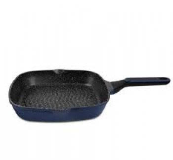 FRIGIDEIRA S/TAMPA GRILL QUADRADA AZUL C/ANTIADERENTE 280X280X55MM VOL.3,1L HERCULES PA4000-FG28AZ