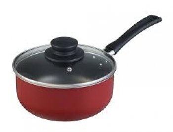 Caçarola 16 Gourmet Vermelha Tp De Vidro
