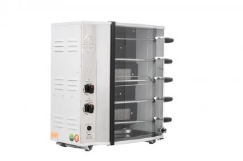 CHM - Assador a Gás Nativa Giratório Acendimento Manual Branco M.1/30 cv