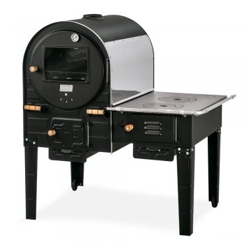 Forno Com Fogão Com Inox 430 (Interno) - Fogão Lado Esquerdo