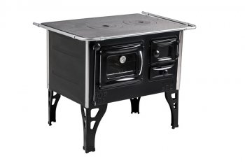 Fogão a Lenha H-Prime N 2 Esquerdo - Preto