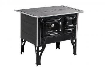 Fogão a Lenha Prime Box N 2 Esquerdo - Preto