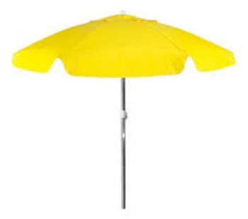 GUARDA-SOL BAGUM 1,80 M CABO DE ALUMINIO AMARELO - BEL