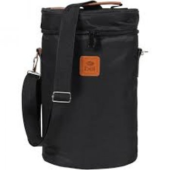 BOLSA TÉRMICA MALBEC PRETA PARA 2 GARRAFAS - BEL (P55)