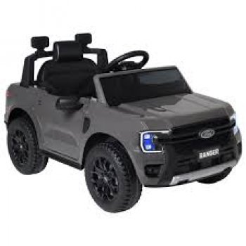 CARRO ELETRICO INFANTIL FORD RANGER 12V CINZA - BEL
