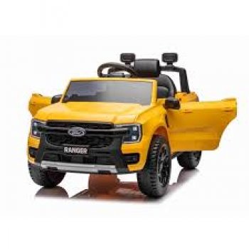 CARRO ELETRICO INFANTIL FORD RANGER 12V AMARELA - BEL