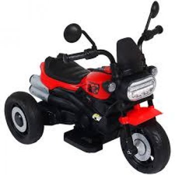 MOTO ELETRICA INFANTIL FREEWAY KING 3 RODAS 6V VERMELHA - BEL