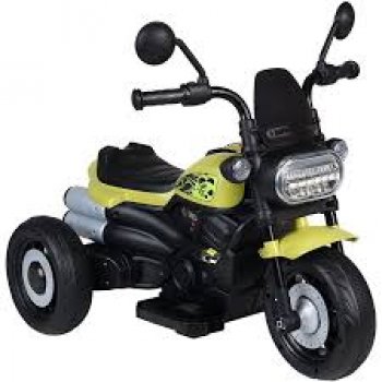 MOTO ELETRICA INFANTIL FREEWAY KING 3 RODAS 6V VERDE - BEL