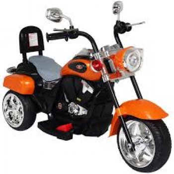 MOTO ELETRICA INFANTIL  3 RODAS TR1501 6V LARANJA - BEL
