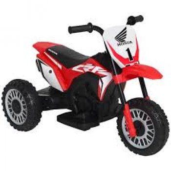 MOTO ELETRICA INFANTIL  3 RODAS CRF 450R HONDA 6V  VERMELHA - BEL