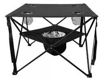 MESA DOBRÁVEL ULTRA LIGHT PRETA - BEL