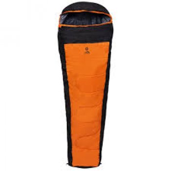 SACO DE DORMIR XTREME CAMPING  LARANJA/PRETO - BEL (P55)