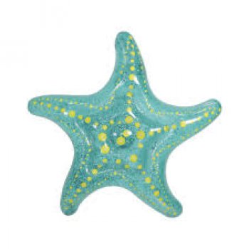BOIA INFLAVEL ESTRELA DO MAR COM GLITTER - 1,54 M x 1,47 M x 21 CM (P88-10)