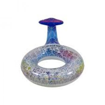 BOIA INFLAVEL CAUDA DE SEREIA COM GLITTER - 1,17 M x 76 CM x 61 CM (P88-10)