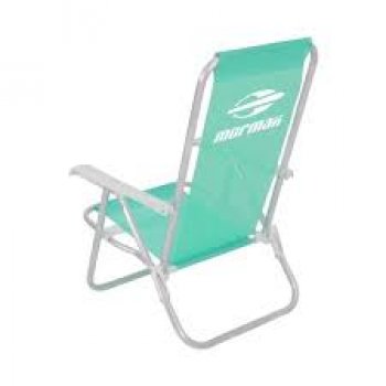 CADEIRA MORMAII RECLINAVEL 4 POS ALUMINIO LAZY SANNET VERDE