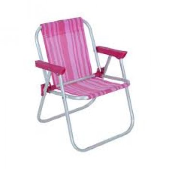 CADEIRA BEL INFANTIL ALUMINIO ROSA