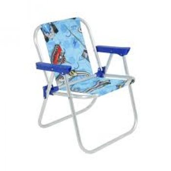 CADEIRA BEL INFANTIL ALUMINIO HOT WHEELS AZUL (P55)