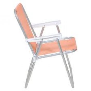 CADEIRA BEL ALTA ALUMINIO LAZY SANNET CORAL