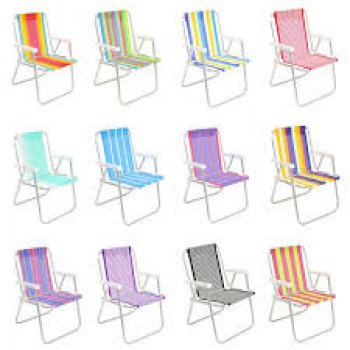 CADEIRA BEL ALTA ALUMINIO COLOR COMFORT ESTAMPADA SORTIDA