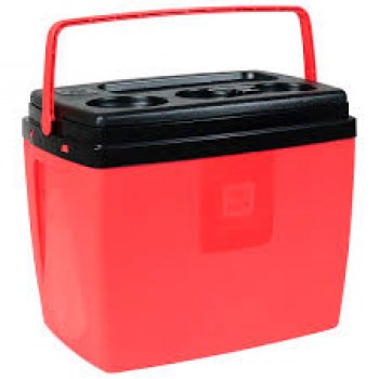 CAIXA TERMICA 6L BEL - VERMELHA/PRETA