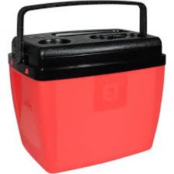 CAIXA TERMICA 19L BEL - VERMELHA/PRETA